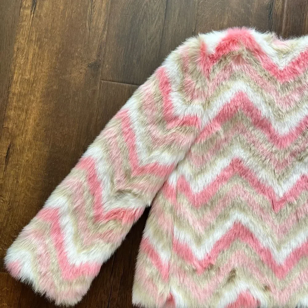 Janie and Jack girl coat size 7-8 used condition